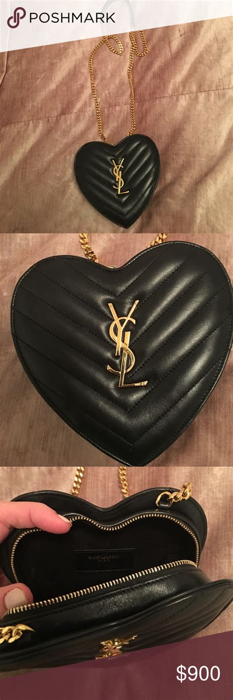 ysl tsche|ysl heart purse.